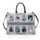 Sweet Rose Magic Cat Small and Large Tote Bag(Limited Stock/5 Colours/Full Payment Without Shipping)